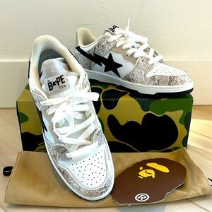 Bape a bathing ape sneaker men size 10 NEW BAPE® SK8 STA #1 MENS